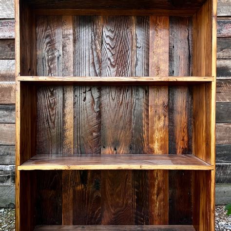 Image result for Rustic Bookcase