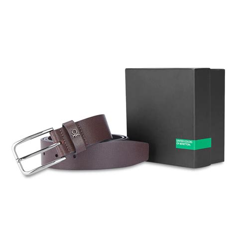 United Colors of Benetton Adriano Men's Non-reversible Leather Belt ...