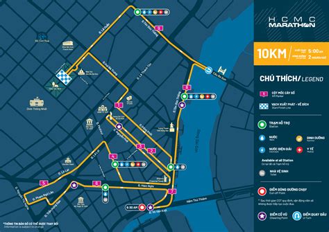 10KM distance - HCMC Marathon