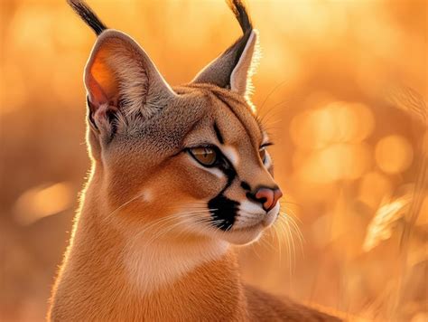Caracal in african savanna | Premium AI-generated image