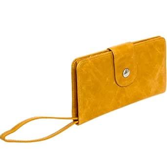 Hobo Women's Genuine Leather Danette Wallet (Saffron) : Amazon.in ...