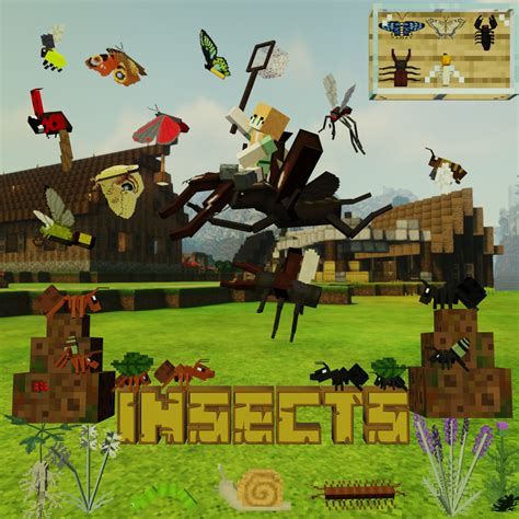 Minecraft Insect Mod 的图像结果
