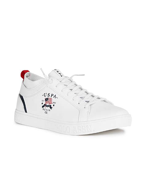 Men Round Toe Logo Hafer Sneakers – U.S. Polo Assn. India