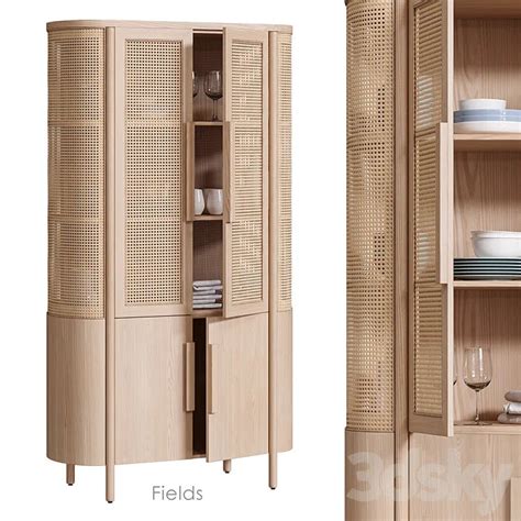Fields Storage cabinet by Crate&Barrel 3DS Max Model – 3DSky Model Free