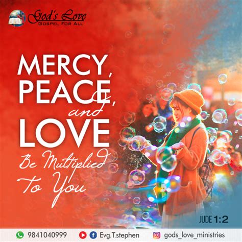 Jude 1:2 :: God's Love Ministries - Today's Promise