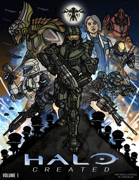 HALO: CREATED (Fan-Fiction Comic Book by me) : r/halo