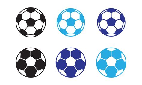Set of Colorful Soccer Balls Icons 67670830 Vector Art at Vecteezy