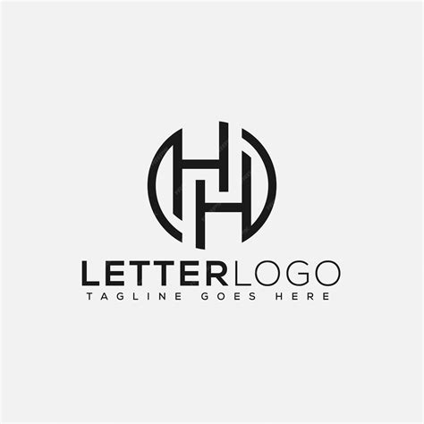 Premium Vector | Hh logo design template vector graphic branding element