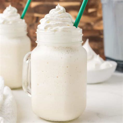 Vanilla Bean Frappuccino - The Cooking Duo