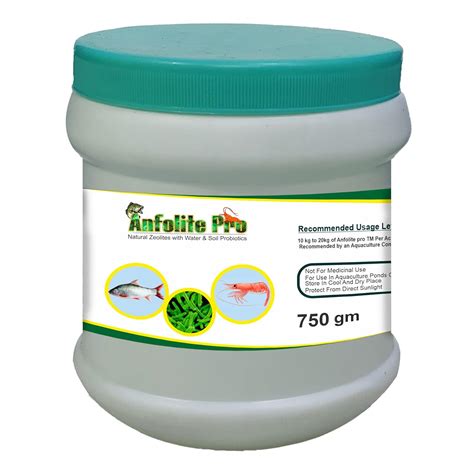 Anfolite Pro Zeolite Water and Soil Probiotics for Aquaculture Pond ...