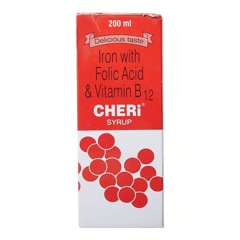 Cheri Syrup 200 ml Price, Uses, Side Effects, Composition - Apollo Pharmacy