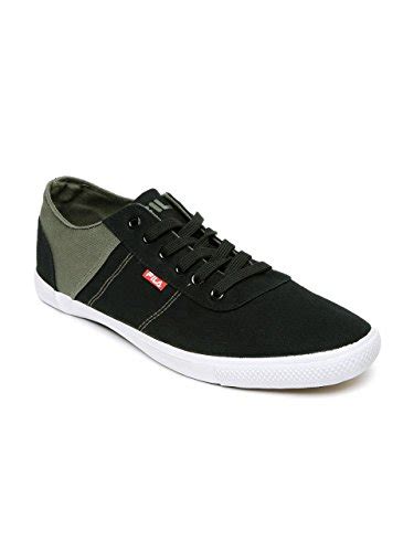 Buy FILA Men Black Colourblocked Sneakers (10UK) at Amazon.in