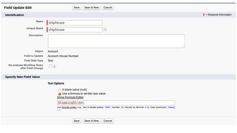 Image result for Salesforce Field Update