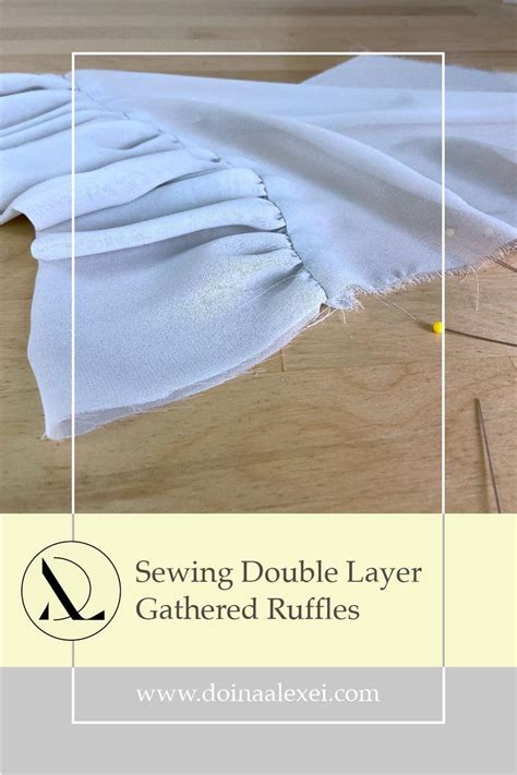 Sewing Ruffles Tutorial 的图像结果