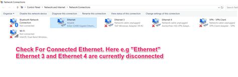 Image result for Control Panel Check Internet Network