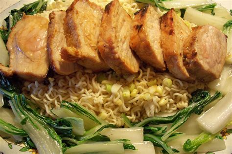 Hoisin Pork with Garlic Noodles Recipe | Healthy Pork Recipe - Cooking ...