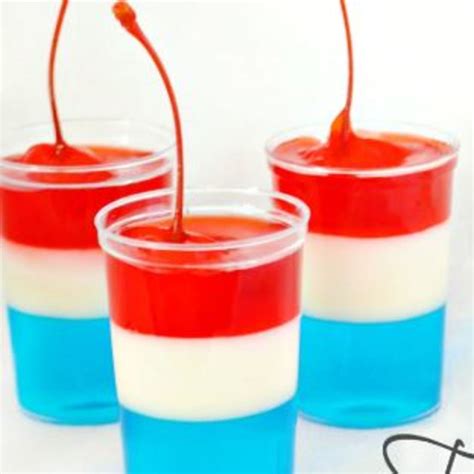 4th of July Jello Firecracker Shots