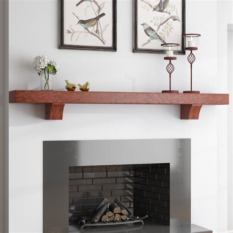 Fake Fireplace Mantel Shelf at Olivia Quinn blog