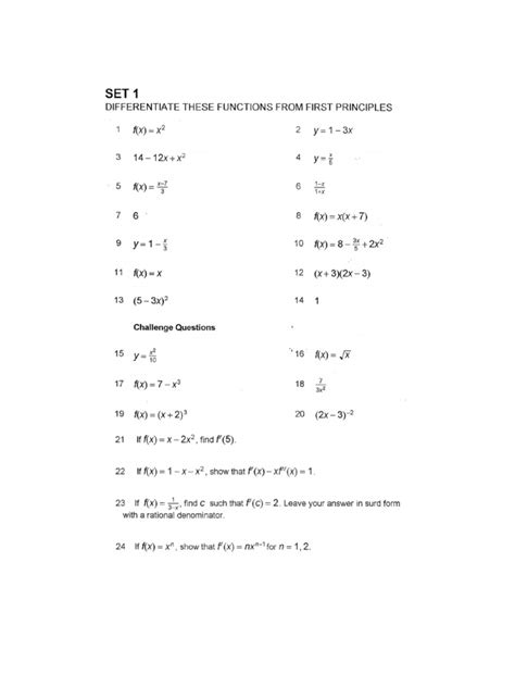 Image result for Differentiation From First Principles Exam Questions
