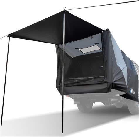 Amazon.com: JOYTUTUS Truck Tent with Awning, Truck Bed Tailgate Tent Pickup Camping Tent Canopy ...