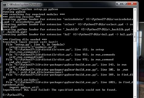 Image result for Dll Load File Error in Python Venv
