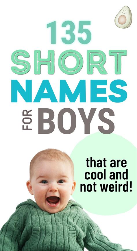 Short names for boys – Artofit
