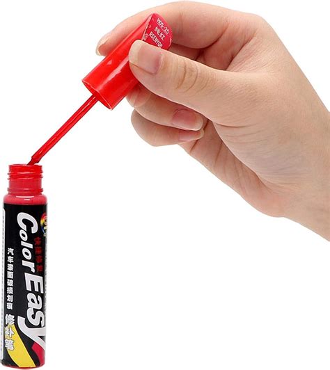 Car Scratch Remover Painting Remover Red Pen, Car Paint Red, Scratches ...