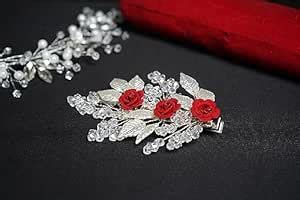 Sakshi Indo Western Bridal Fancy Crystal comb Hair Clip/Side Pin/Comb ...