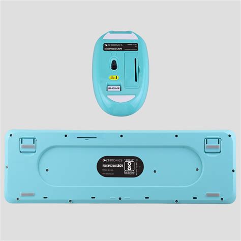 Zebronics Companion 301 Wireless Keyboard and mouse combo