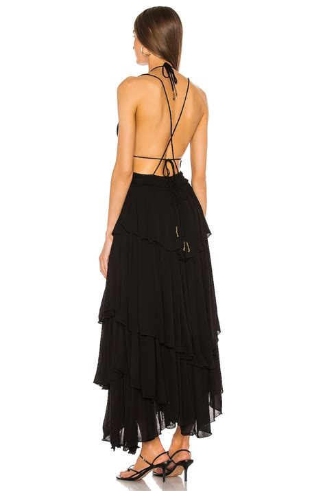 Free People Drop Dead Beauty Maxi Dress in Black | REVOLVE