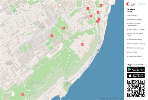 Map of old quebec city attractions 60 photos - Cheapbeachtravel.com