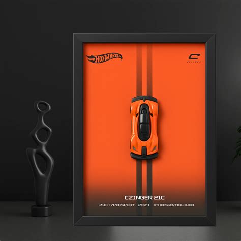 CZinger 21C Hot Wheels 3D Car Frame – The Essential Hub