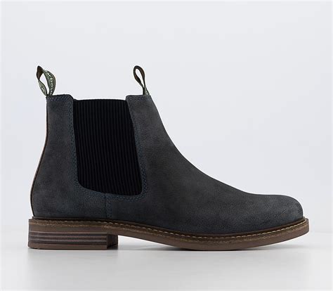 Barbour Farsley Chelsea Boots Navy - Men’s Boots