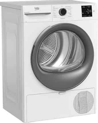 Beko BM3T38210W1 Heat Pump Dryer, Tumble Dryer, 8 kg, Suitable for ...