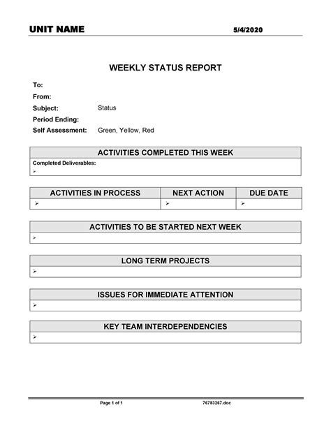 Image result for Project Status Report