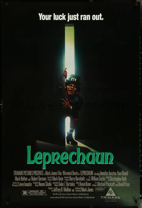 eMoviePoster.com: 4z1008 LEPRECHAUN 1sh 1993 Warwick Davis, super young ...