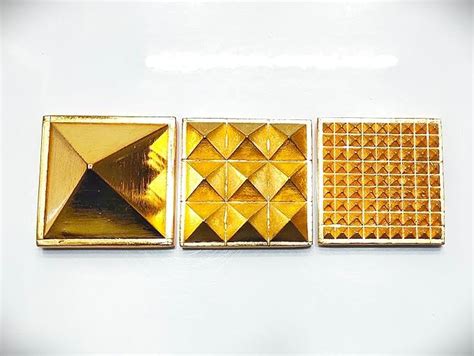 Pujahome Vastu Brass Pyramid That Spreads Positive Vibes, 3 Layer Meta