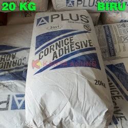 Jual COMPOUND GYPSUM Aplus 1 Zak Sak Compon Kompon Gipsum 20 kg Cornice ...