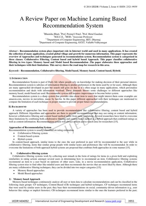 Image result for Paper Recommendation System