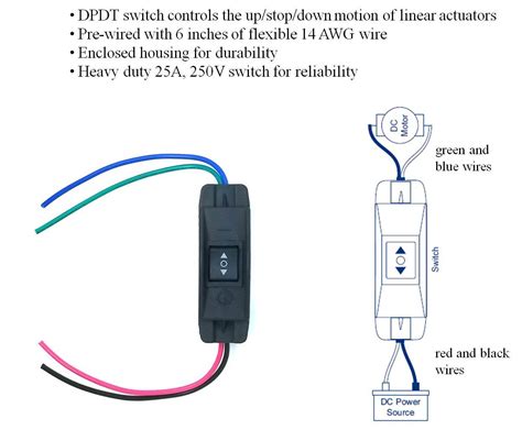 WindyNation 12V Linear Actuator + UP Down Switch + | Ubuy India