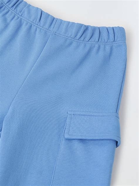 Stylish White & Blue Boys Set with Pullover, Knit Fabric & Hood Neck R ...