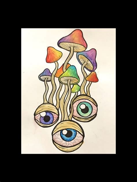 easy drawing ideas trippy