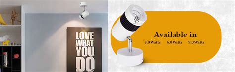 Buy Mufasa 3 Watts White Body LED Spot Focus Wall Light- (Warm White ...