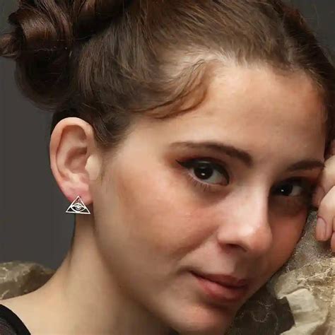 Illuminati handcrafted sterling silver earring – GoneCase