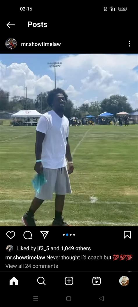 Fresh out of jail, DJ Law is coaching a kids flag football team. : r ...