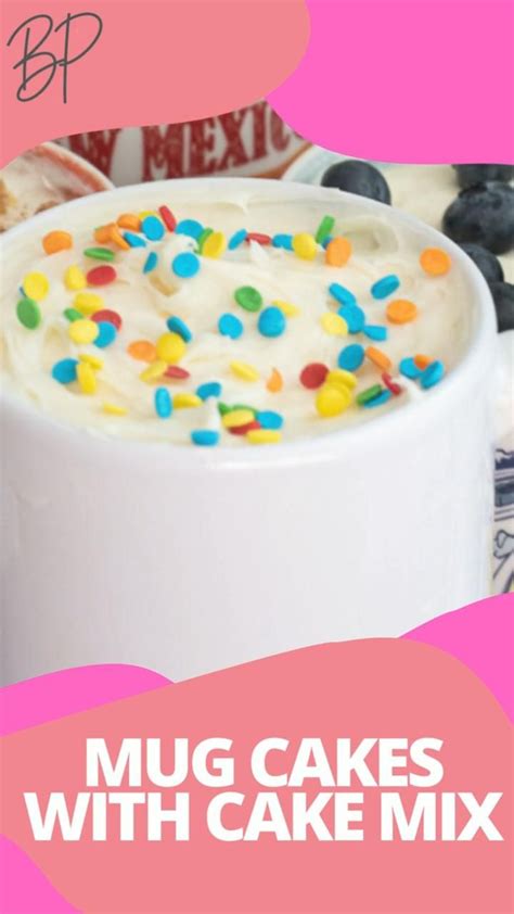 Image result for Simple Mug Cake Using Box Cake Mix