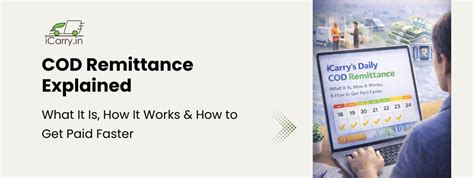 COD Remittance Explained: What It Is, How It Works & How to Get Paid ...