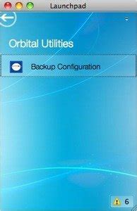 Orbital Backup Configuration and Mac OS X Lion
