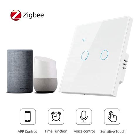Image result for 2 Gang Light Switch Module ZigBee