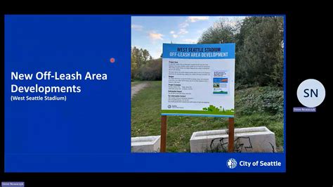 West Seattle Stadium Off-Leash Area Concept Design Presentation